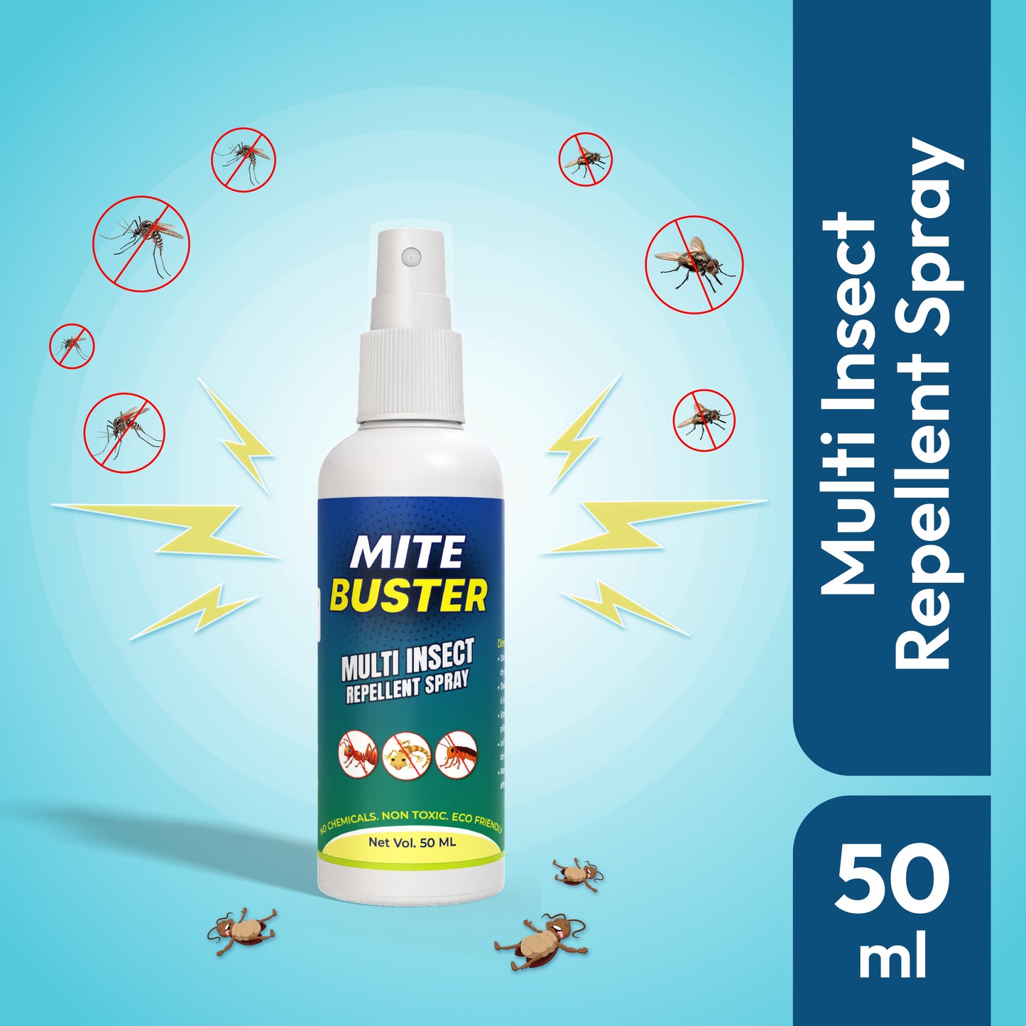 Powerful Mite Removal Spray – Effective Solution for a Clean, Mite-Free Home 🧴 (Buy 1 Get 2 Free)